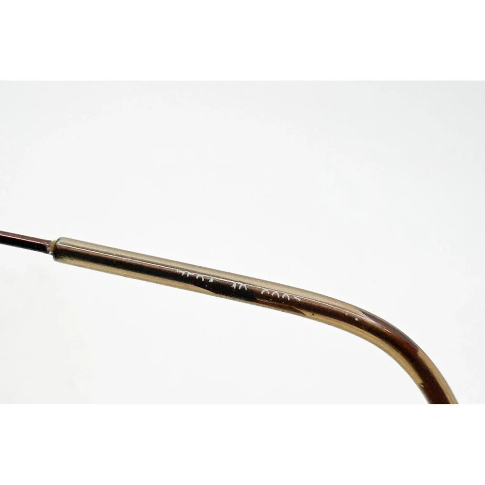 Silhouette Rimless Eyeglasses Frames Brown Titan Minimal Art 28154 Womens